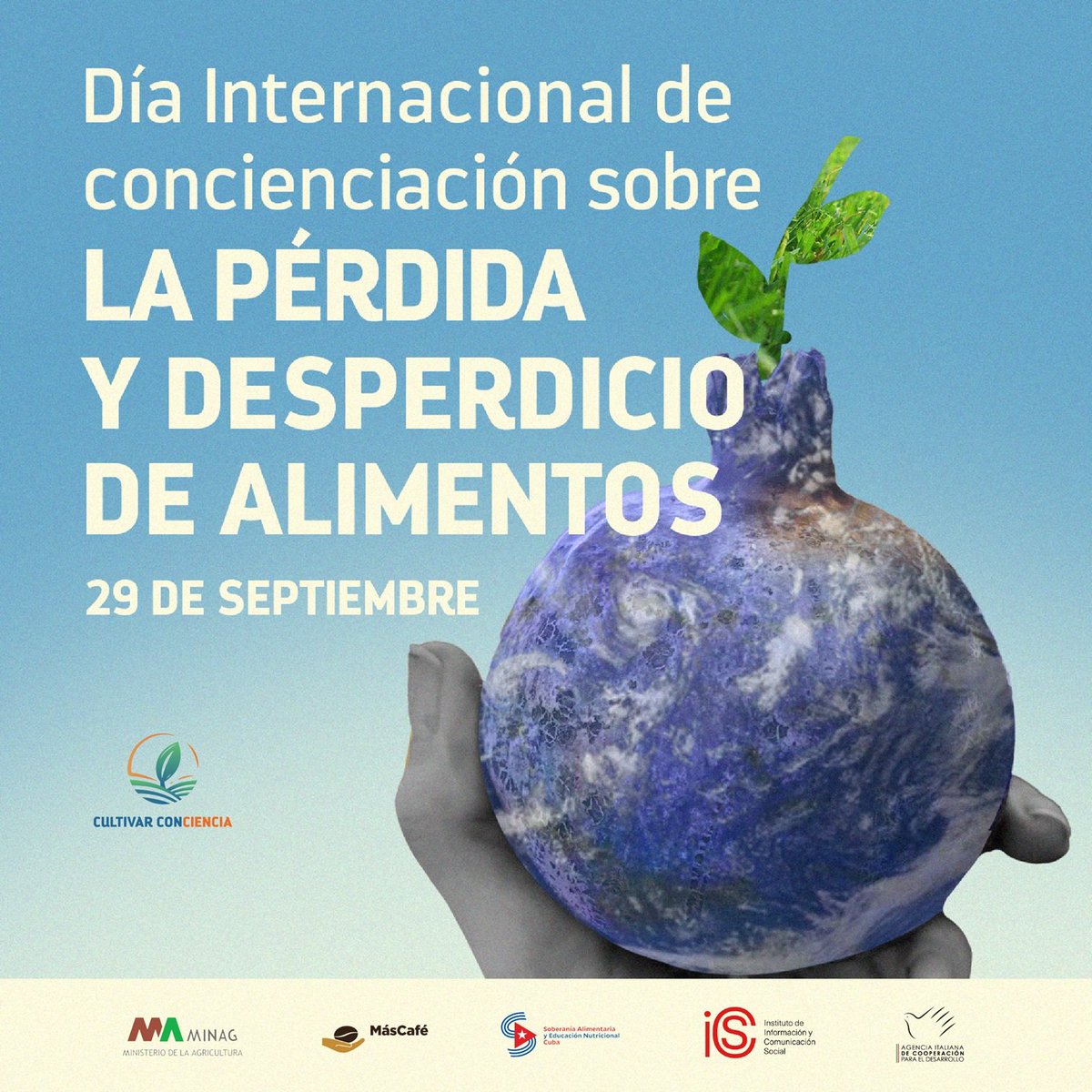 La pérdida y desperdicio de alimentos favorece al cambio climático e impacta directamente en el medio ambiente y la seguridad alimentaria. 
🔸Educar y sensibilizar sobre este tema contribuye a cambios de hábitos en las personas y mejores condiciones ambientales y económicas.🌱🥑