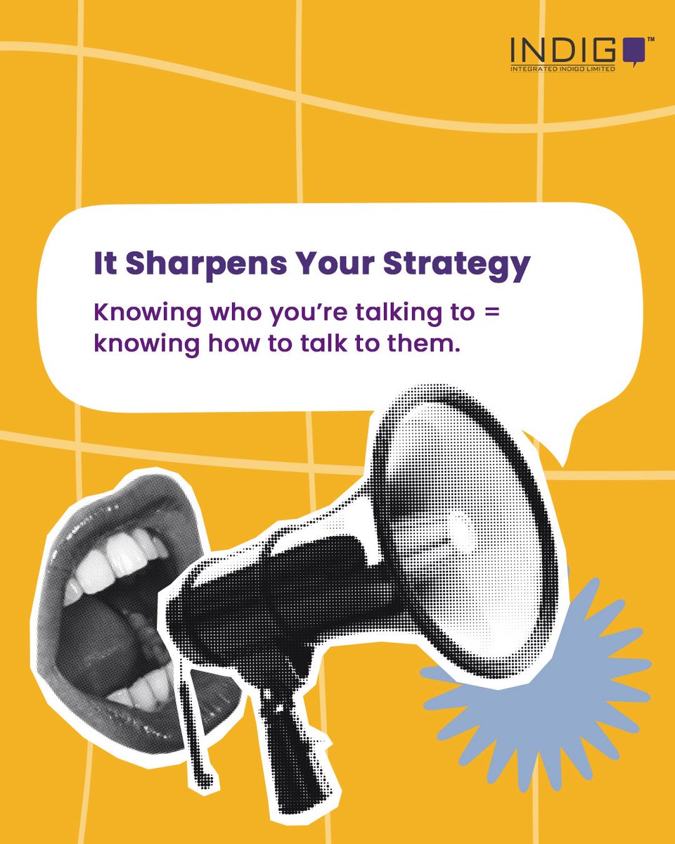 Iindigopr's tweet image. Know your audience. Speak to them clearly.

That’s the difference between noise and impact.

#IntegratedIndigo
#IndigoPR
#PRTip
#IndigoPRTip