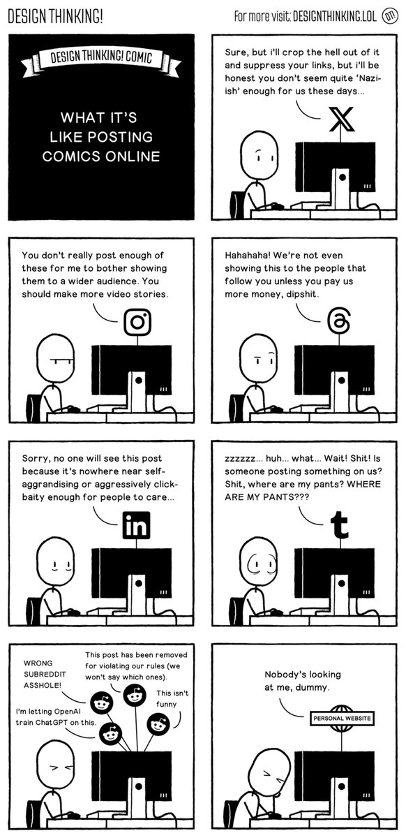 DESIGN THINKING! Comic tweet media