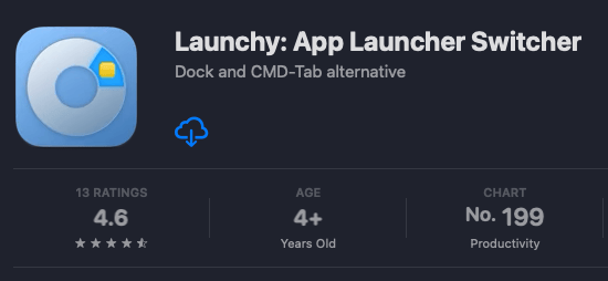 Launchy has made it to the top 200 productivity apps on the Mac App Store! 🚀
apps.apple.com/us/app/launchy…