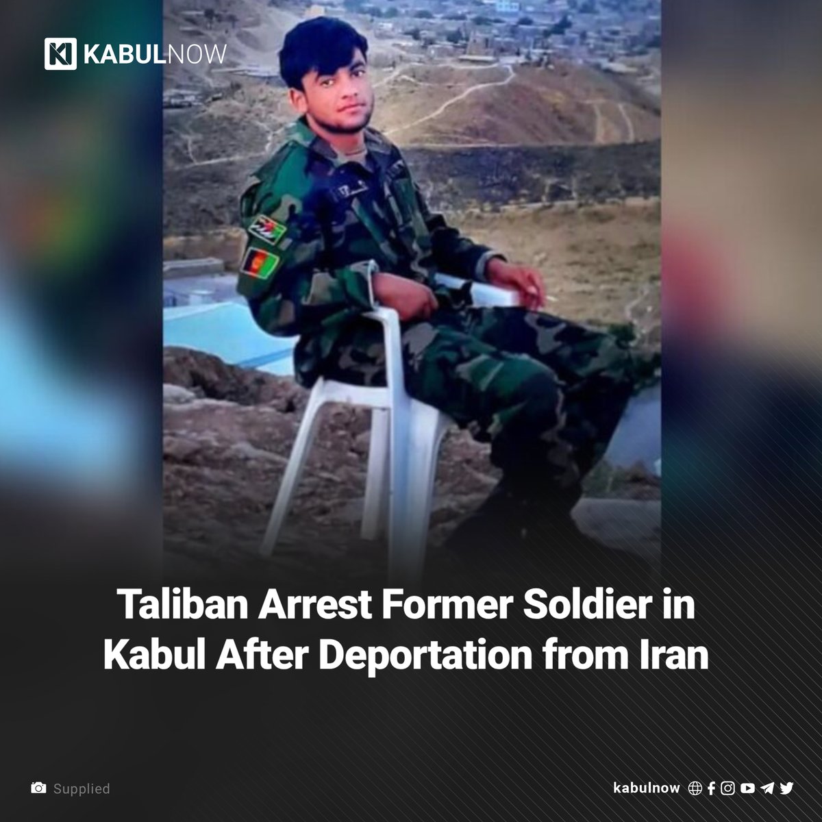 Despite the Taliban’s repeated claims of a “general amnesty”, reports of arrests, disappearances, and killings of ex-soldiers have continued over the past four years.

Read more: kabulnow.com/2025/09/taliba…