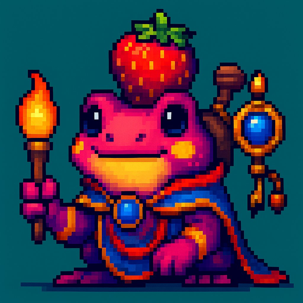 Frog Titanflare

Born from the first spark of creation.
Its leap ignites new universes into being.
Titanflare is fire made primordial.
It is the spark of existence crowned eternal.
🔥 Owner’s Fortune: Explosive beginnings and limitless opportunities will follow you.
#ENJIN