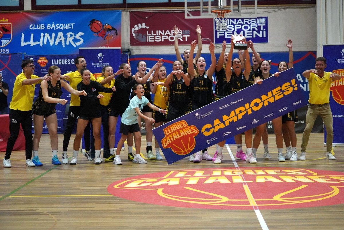 tonysf89's tweet photo. No lo buscabamos, pero ya que estamos... 🙂

🏆 CAMPEONAS LLIGA CATALANA #LF2 25/26

Inmejorable Pre-temporada. ✅️ de menos a más, con un grupo prácticamente nuevo. 

A volar y seguir. Comenzamos!!💪

@uemataro
📷 @_ndenuria_ https://t.co/lZesmI6l2J