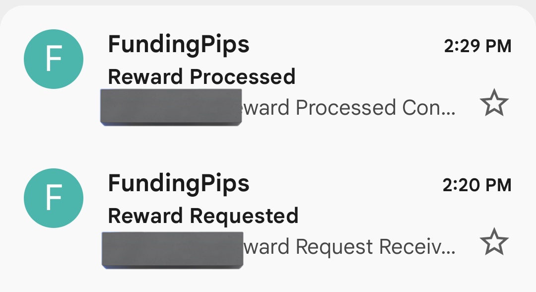 Payout processed and sent in 9 minutes only, by <a href="/fundingpips/">FundingPips</a> 🔥 

FP is now my second most successful firm in terms of the payouts. 

I keep sharing my feedback regarding few minor concerns with <a href="/Khldfx/">Khaled</a> but apart from that over all a great firm and wonderful experience.