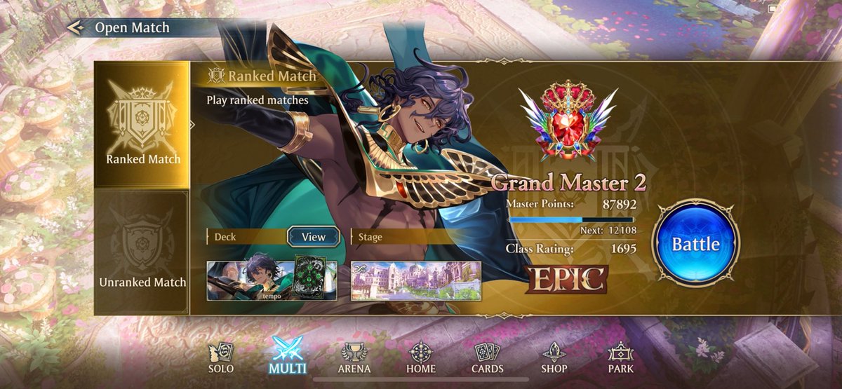 master points resetting is so stupid, I was so close but didn't have enough time in the end (was at 90k but this is the latest ss I had)