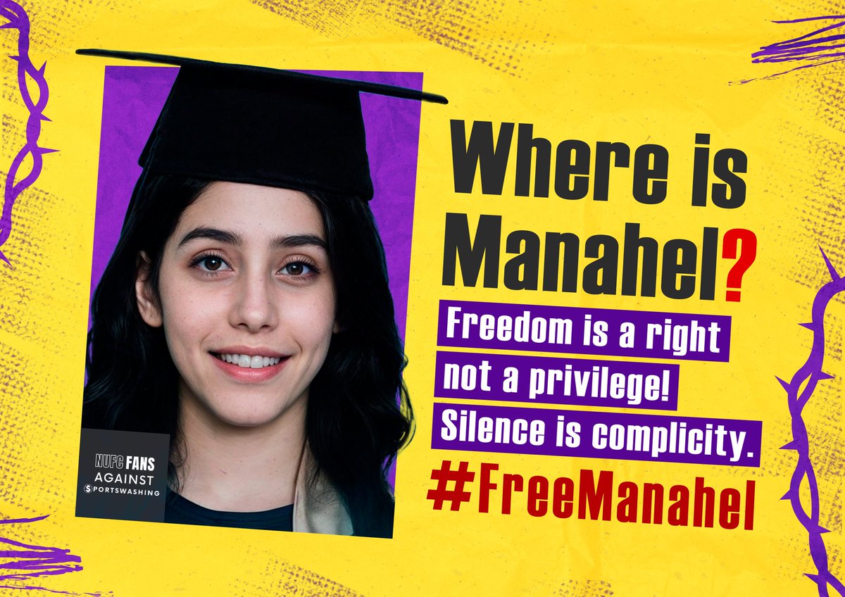 Les fans de football s'unissent pour soutenir les droits humains et s'opposer à la propriété de nos clubs de football par les États-nations!

#ReclaimTheGame 

#FreeManahel 👇🏾
amnesty.be/veux-agir/agir…