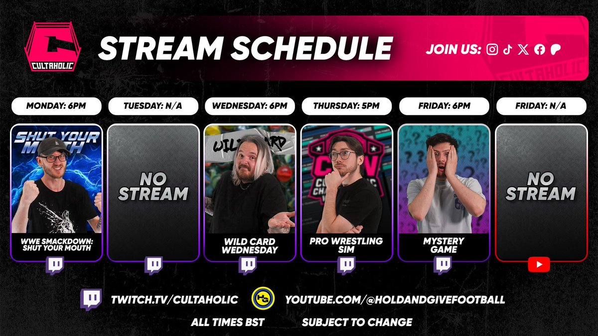 Cultaholic Wrestling tweet media
