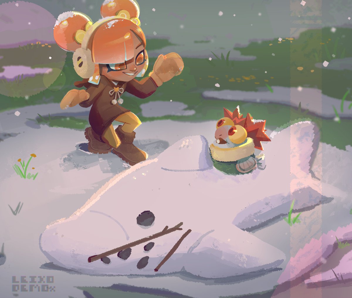 I think last year comms were the bests I've made
#splatoon