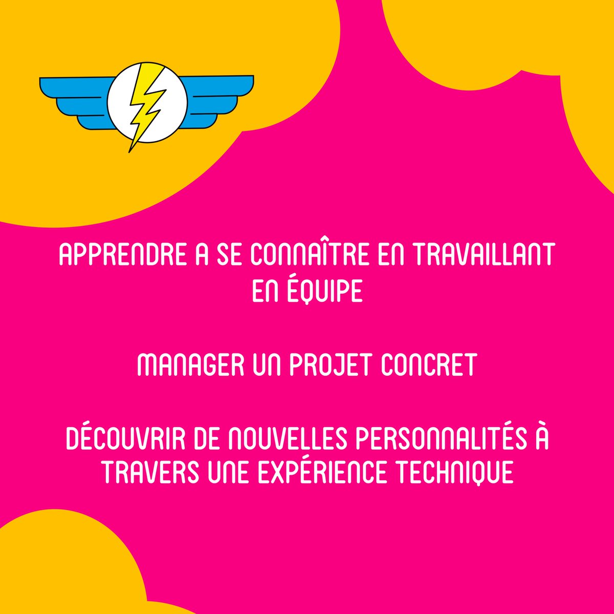 CourseEnCours's tweet image. Avec Course en cours, on découvre bien plus qu&apos;une compétition scientifique !

C&apos;est un véritable terrain d&apos;apprentissage dans lequel il est possible de développer des compétences clés importantes !

Des atouts nécessaires pour le futur des jeunes talents 💪👀

#CourseEnCours