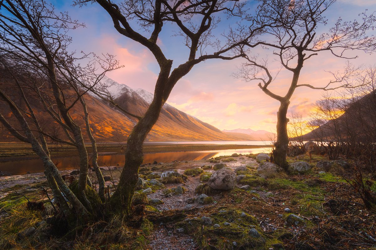 Sunset over Loch Etive #Scotland #Argyll #GlenEtive damianshields.com