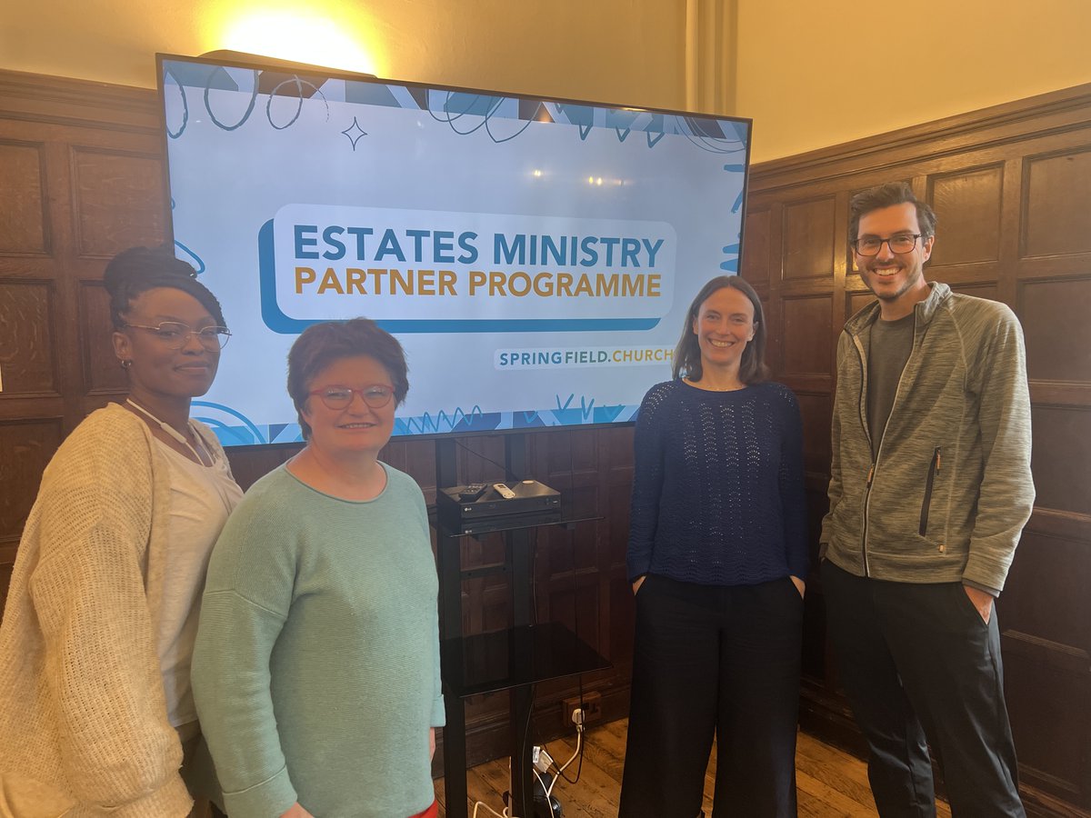 SpringfieldWal's tweet photo. Exciting to be able to launch the 'Estates Ministry Partner Programme' at the Estates Ministry Retreat last week with @GaryJJenkins @SouthwarkCofE @willscookson https://t.co/uT1udLdEH6