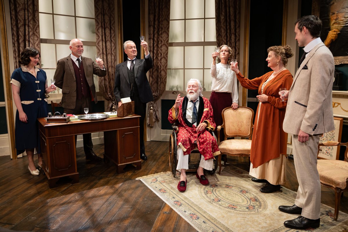 Moving into our final week <a href="/finborough/">Finborough Theatre</a> for A.A. Milne's The Truth About Blayds.  

We've loved seeing the audience reaction.  

Performances this week are sold out but it's definitely worth checking with the box office for returns. 

Link above.