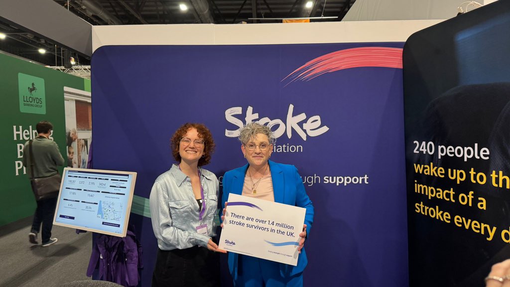 EmilyHeard's tweet photo. Brilliant to meet with @AshleyDalton_MP at our @TheStrokeAssoc #Lab25 stand. Discussed how we can work together to reduce stroke death and disability. Looking forward to continuing the discussion https://t.co/9gzSMOMeyV