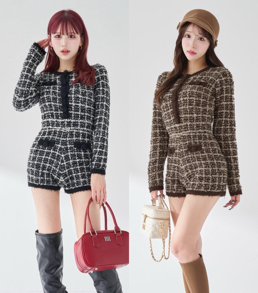 Darich フリルニットコンビネゾン ダーリッチ フリルニット