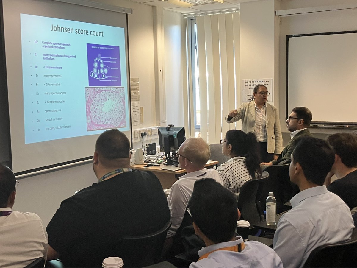 Amazing session and talk by <a href="/raveen_sandher/">Raveen Sandher</a>  <a href="/GuysUrology/">Guy's Urology News</a> as guest speaker for the NE Deanery Benign Andrology Teaching Day 2025 on all things Male Factor Infertility! <a href="/NEUS_Residents/">NEUS Residents</a> <a href="/NewcastleUrolo1/">Newcastle Urology</a> <a href="/NewcastleHosps/">Newcastle Hospitals</a>