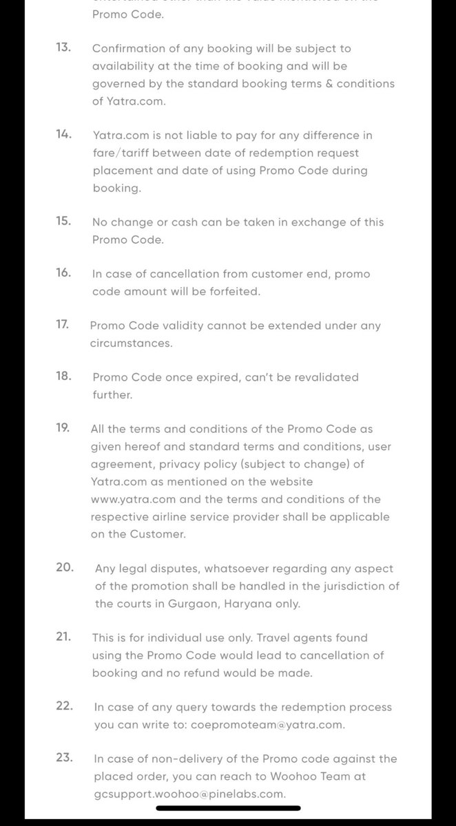 nohrialovenish's tweet photo. @CRED_club @YatraOfficial @CRED_club @YatraOfficial Bought 1500₹ gift card in mrng from cred , t&amp;c changed by yatra . Asking for round trip booking when applying . Please check and refund the amount if t&amp;c changed asap . https://t.co/GlpQ45wv2I