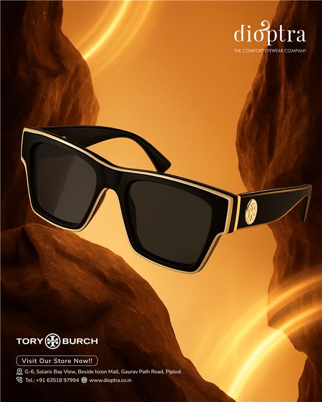 dioptraofficial's tweet image. Bold frames. Limitless confidence. Step up your fashion game with Tory Burch Eyewear at Dioptra.

Visit our store:
📍G-6, Solaris Bay View, Beside Iscon Mall, Gauravpath Road, Piplod
📞6351897994

#Dioptra #Eyewear #BoldFrames #ToryBurchEyewear #FashionGameChanger