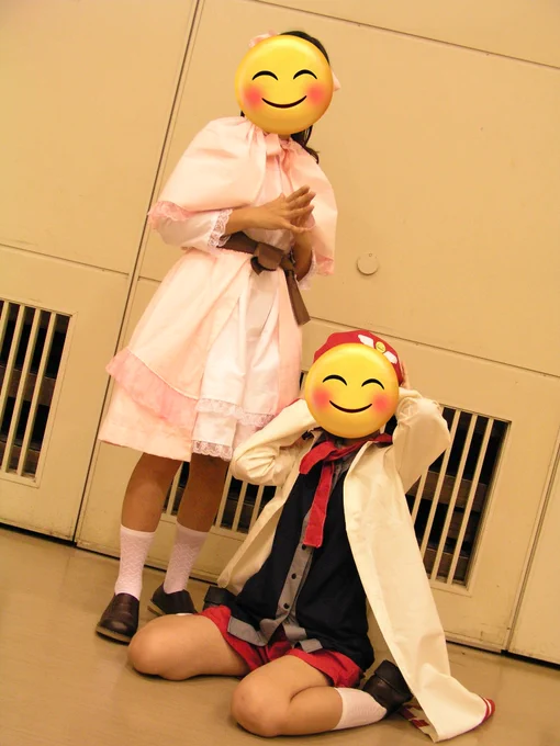 #急に懐かしいものを無言で投稿する見た人も良ければやりませんか 23年前、恐らく最後に近い神戸国際展示場のコスプレ