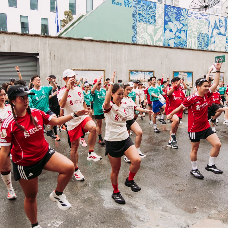 ThaiLFC's tweet photo. เก็บตกภาพบรรยากาศในงาน LFC CITY RUN เมื่อเช้าวันเสาร์ที่ผ่านมา 🏃🔴⚪️🟢

#LFCThai #LFCRetailTH