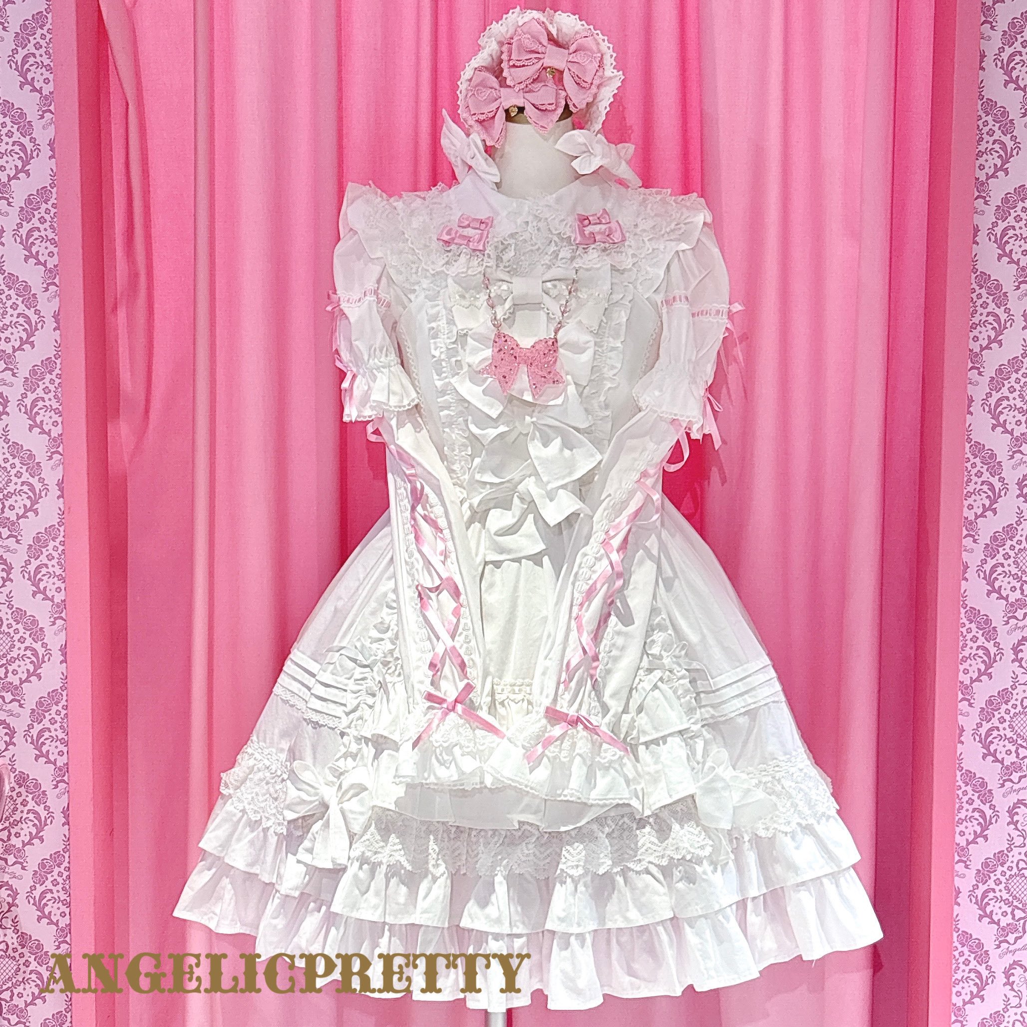 angelic pretty♡ジャンパースカート♡ピンク♡タグ付き Angelic Pretty福岡店 on X