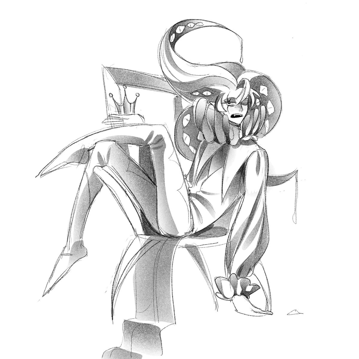 realised i forgot to post this (reference: sculptures by Arsen Avetisyan) #shadowmilkcookie