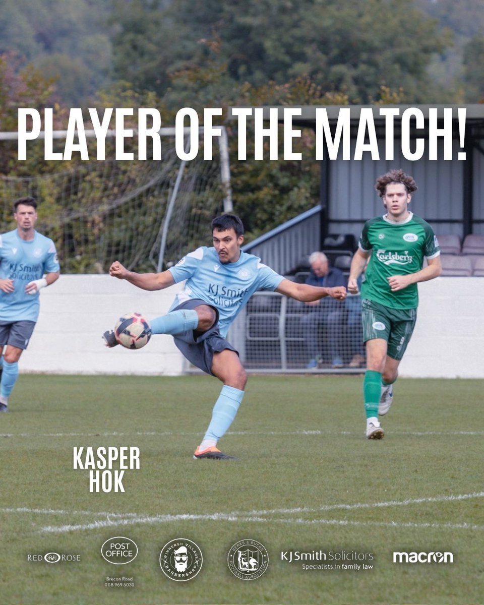 𝐒𝐚𝐭𝐮𝐫𝐝𝐚𝐲'𝐬 𝐏𝐥𝐚𝐲𝐞𝐫 𝐨𝐟 𝐭𝐡𝐞 𝐌𝐚𝐭𝐜𝐡 𝐰𝐚𝐬 𝐊𝐚𝐬𝐩𝐞𝐫 𝐇𝐨𝐤! 🍾

A dominant performance all over the pitch, capped off with a last-minute winner!

#WeAreUnited🩵