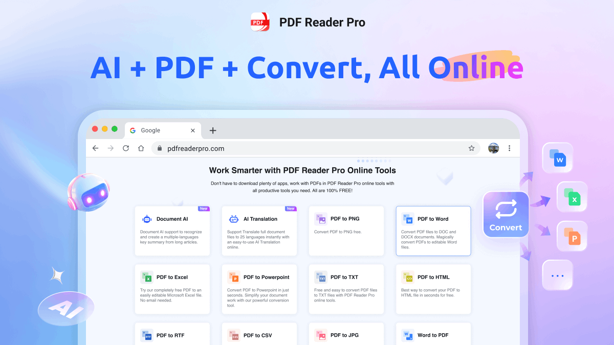 PDFReaderPro's tweet image. 🔎 Need quick document solutions without installing software?
Our Online Tools offer:
🔹AI-powered abstracts & translations
🔹PDF ↔ Word/Excel/Image conversions
🔹Secure & convenient, all in your browser
👉 Try it here: pdfreaderpro.com/online-tools?u…