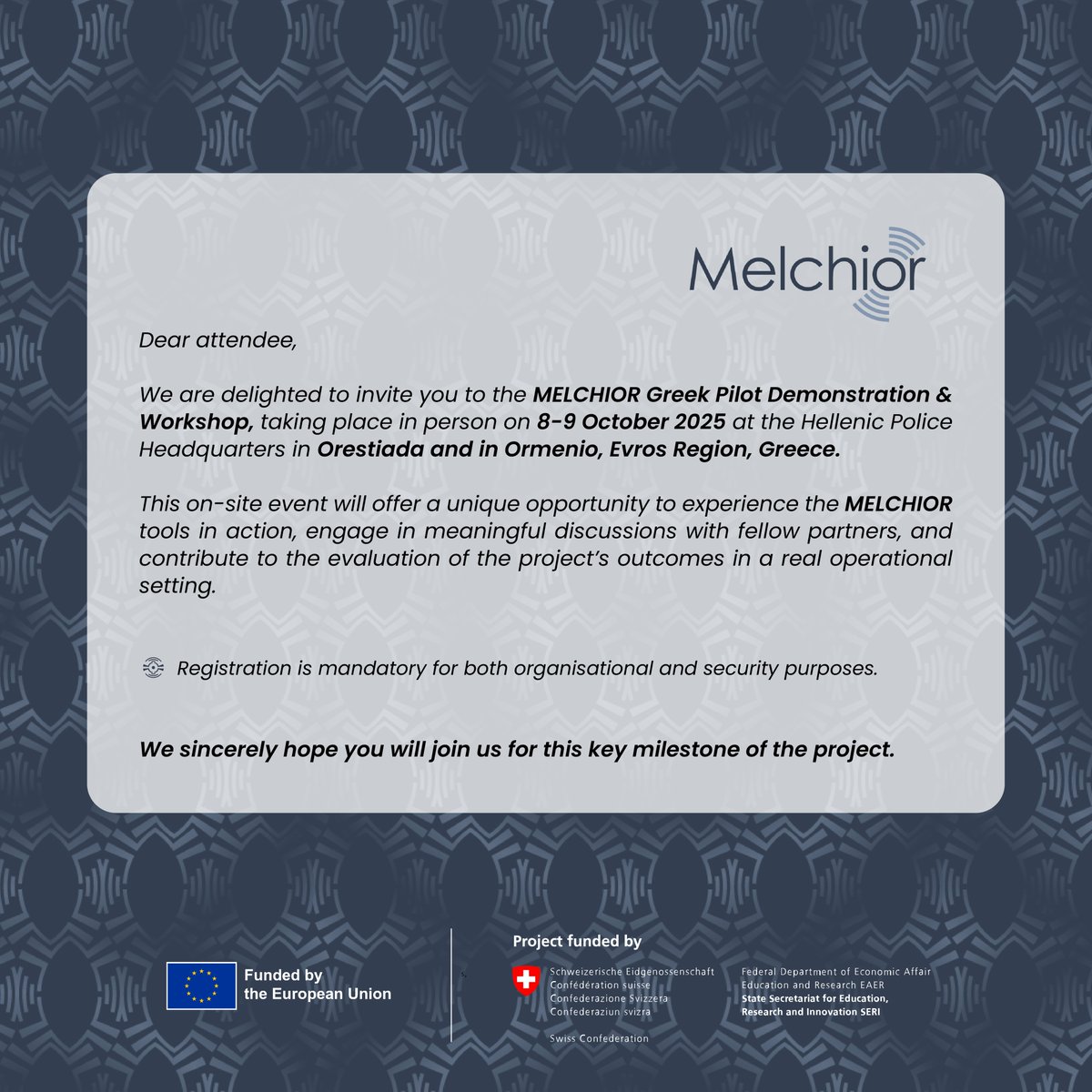 MELCHIOR Project tweet media
