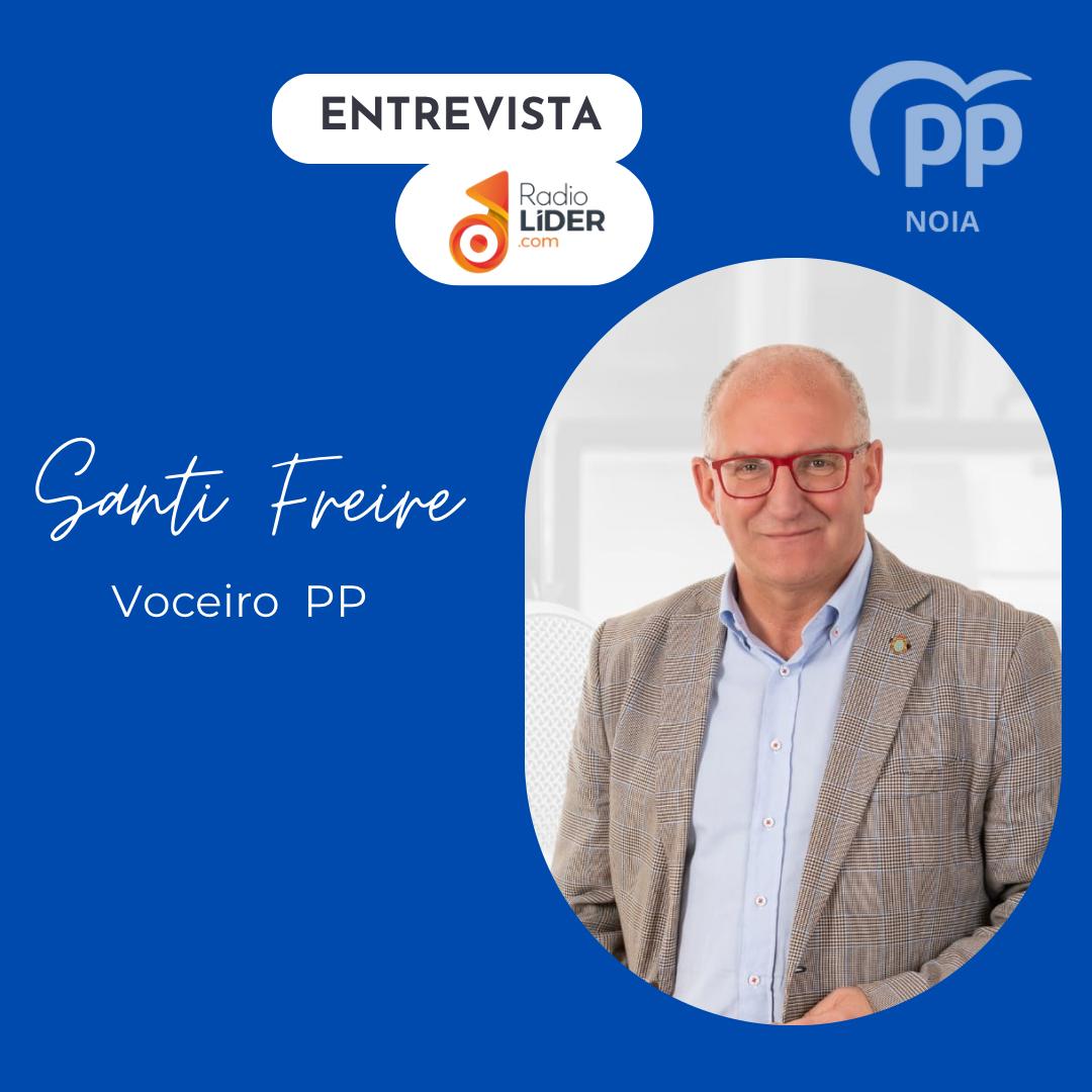 📻 O pasado venres o noso voceiro, <a href="/SantiFreireNoia/">Santi Freire</a>, estivo nos micrófonos de Radio Líder Noia para falar sobre o acontecido no pleno do xoves. 🏛️✨

👉 Podes escoitar a entrevista completa aquí:
bit.ly/4pMJeVb 🎧