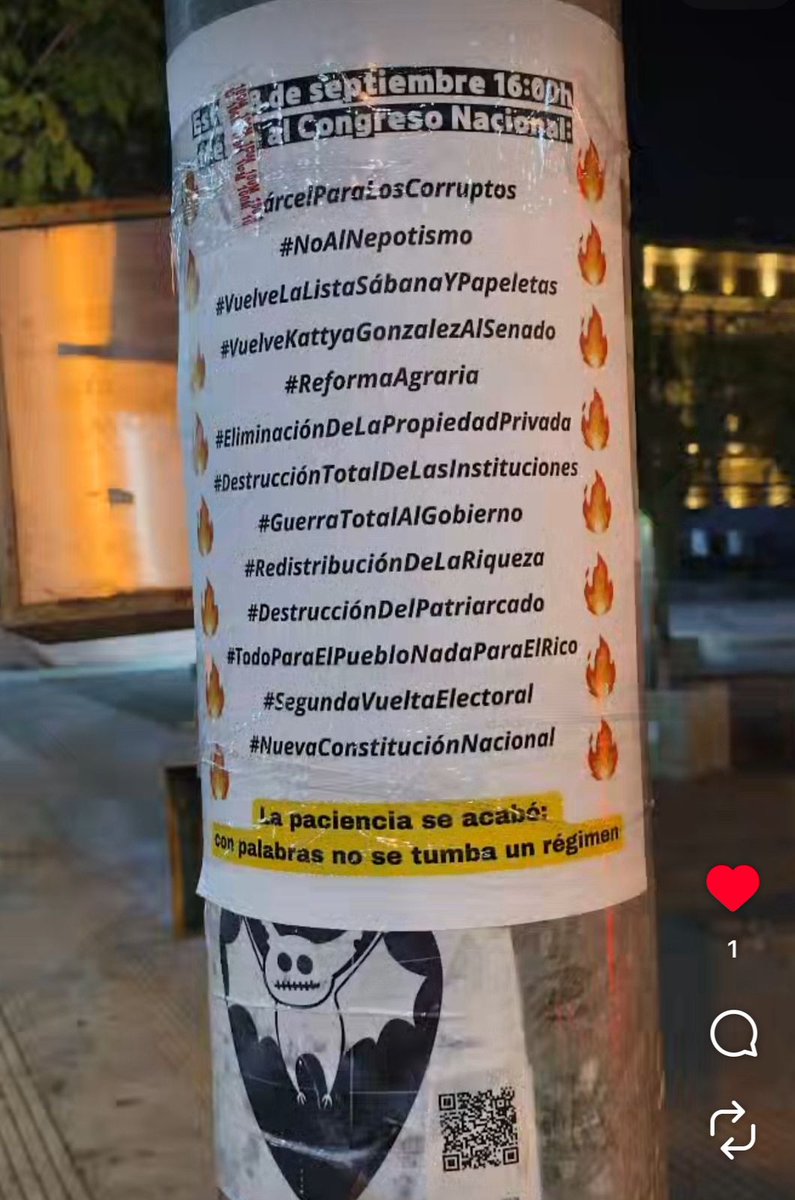Fracaso total la manifestación de la generación Z. Eso pasa cuando piden cosas de la extrema izquierda. Como eliminar la propiedad privada, redistribución de la riqueza, y cuando se juntan con políticos gastados, corruptos, y con ideologías fracasadas es difícil que tengan éxito.