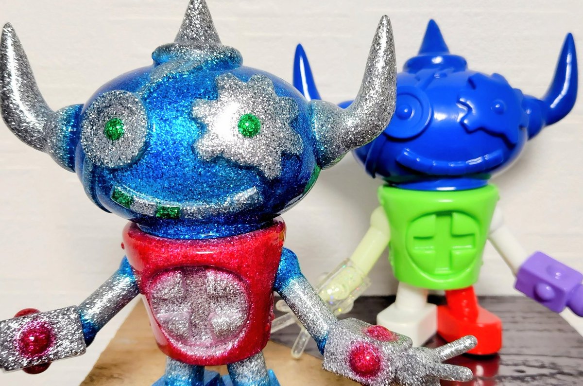 ゲッチャリロボ　純情ディスコ　新品未開封　otacream オタクリーム　ソフビ オタクリームさん @OtaCream ゲッチャリロボ 純情ディスコ🪩 初めて