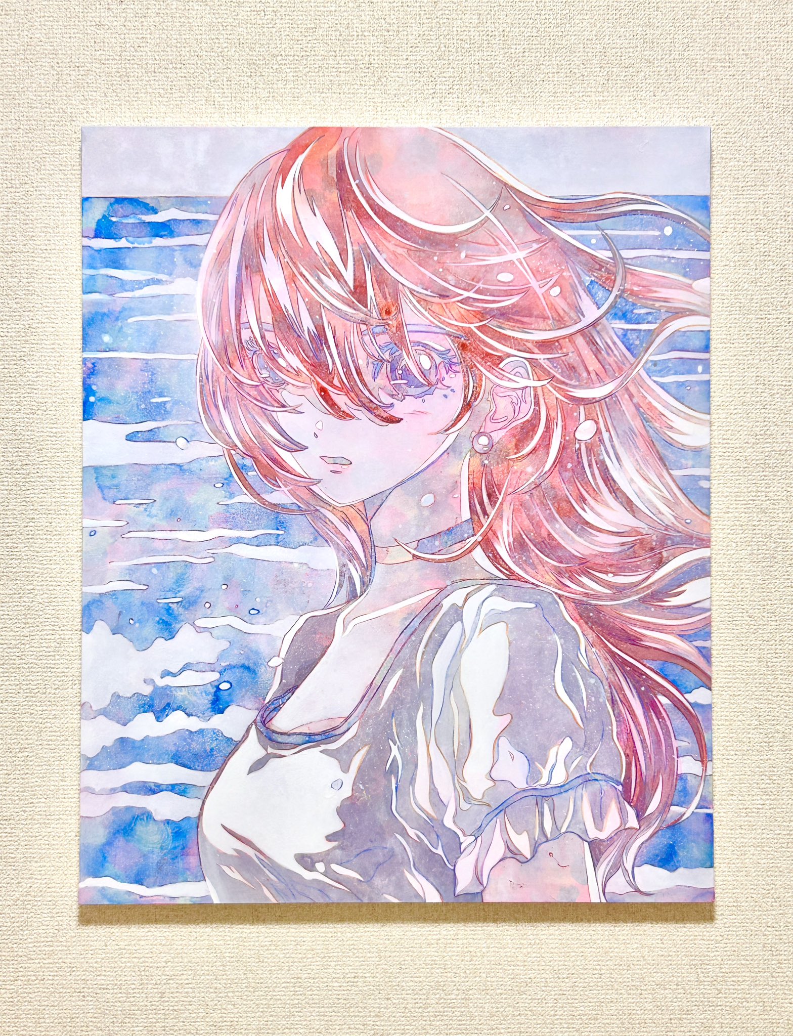 大槻香奈　「波」 大槻香奈＊画集「ゆめの傷口」発売！ (@KanaOhtsuki) / X