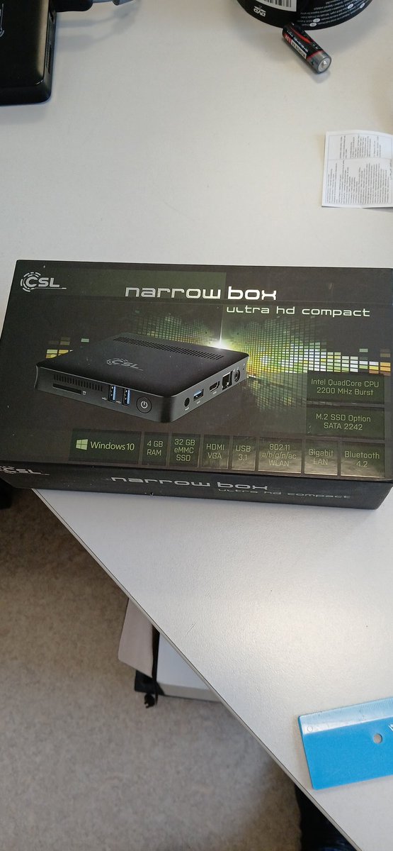 Der_LinuxRalf's tweet image. It has happened again: An old and discarded PC dropped at my desk and now i am forced by my inner demon to try something different with it - this time it will be #omarchy