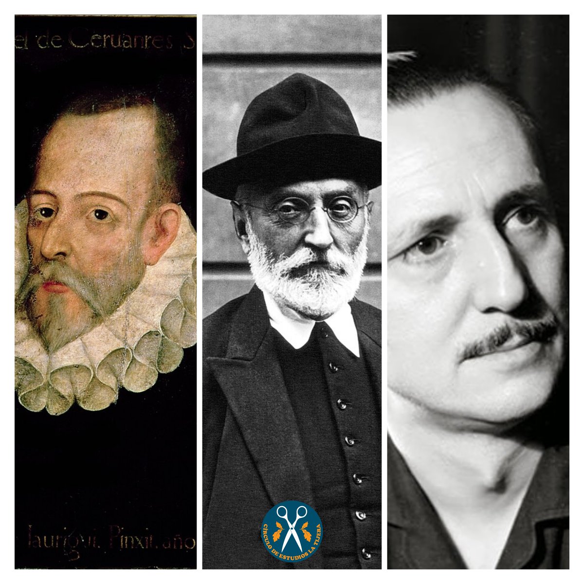 El 29 de septiembre celebramos el natalicio de tres de las plumas más prolíficas y excelsas de las letras españolas: Miguel de Cervantes Saavedra nacido en 1547 y conocido por ser el padre del caballero de la triste figura, Don Quijote; Miguel de Unamuno y Jugo nacido en 1864