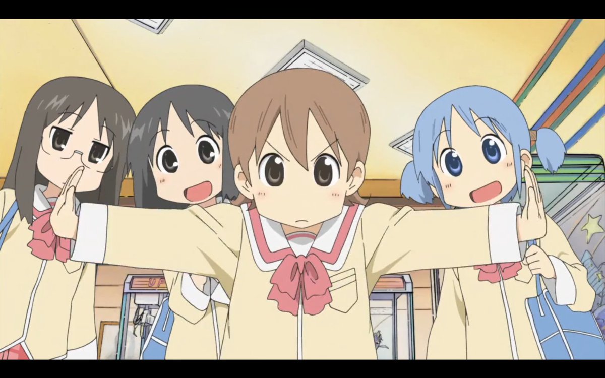 Watching Nichijou I got to THAT scene and I aduibly said "lock in"