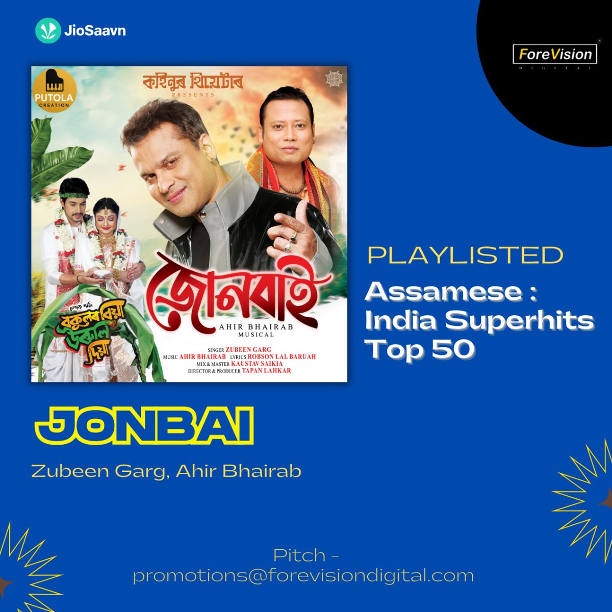 ForeVisionIn's tweet photo. He will always be relevant ❤️
.
.
@zubeengarg 
.
.
#ForeVisionDigital #musicdistribution #assamesesong #jiosaavn #editorial #playlisted #pop #zubeen #zubeengarg https://t.co/Z1dp7uYj2k