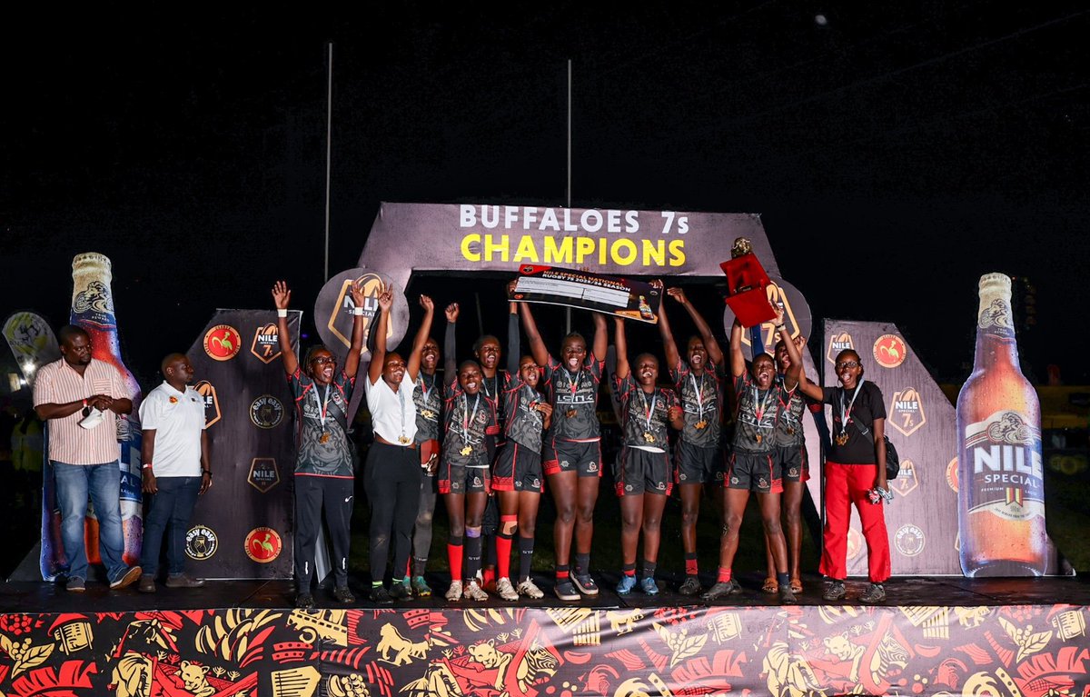 BlackPearlsRFC's tweet photo. #MondayMotivation 

The #Buffaloes7s CHAMPIONS!!! 🏆🏆🏆🥳💃🏾💃🏾💃🏾

When no-one gives you a chance, shock them! 🙂‍↕️

What gems! 🤩😍

#BlackPearlsStrong 🖤♥️
#NileSpecial7s https://t.co/OqvEBgJOTY
