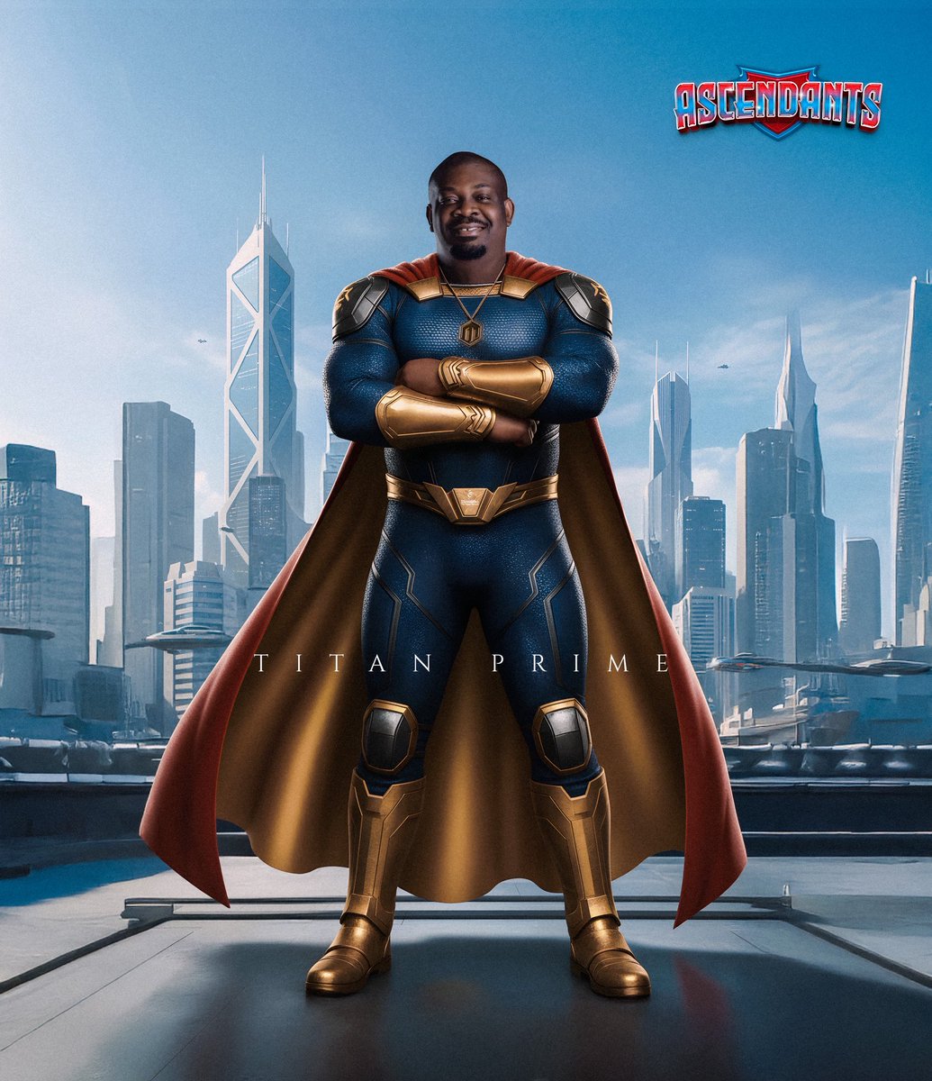 TheElzenitho's tweet image. The Guardian Has Arrived.

Power meets purpose in Titan Prime, the unwavering shield of The Ascendants.

His presence commands respect. His strength inspires legends. Who would you like to see join the crew? 

#Elzenitho #Designbender #TheAscendants #TitanPrime @DONJAZZY