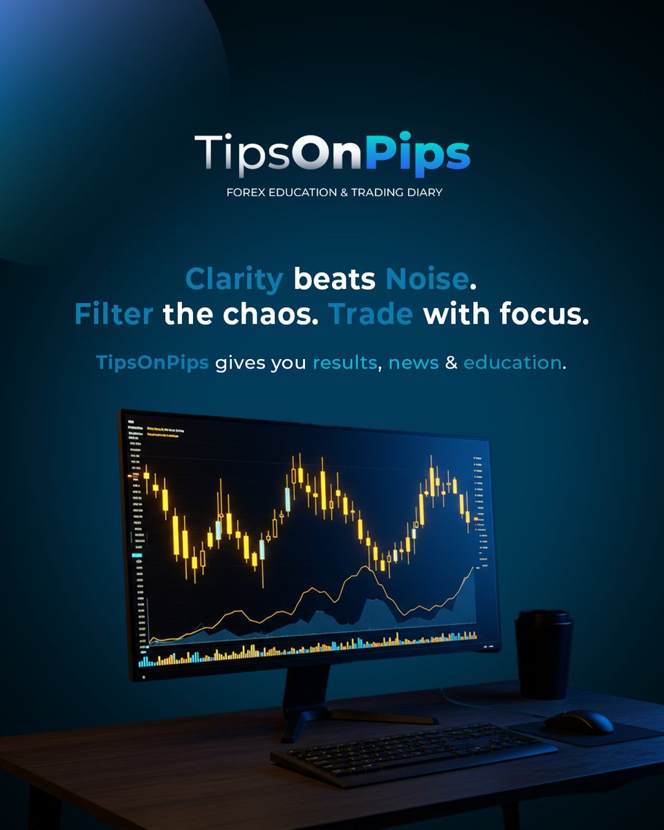 tipsonpips_'s tweet image. Most traders lose because they get lost in the noise — every candle, every alert, every emotion.

Profitable traders do something different:

They filter the chaos and stick to a clear, repeatable plan.

Clarity &amp;gt; Noise.

👉 Link in bio

#TipsOnPips #ForexDiscipline #GoldTrading