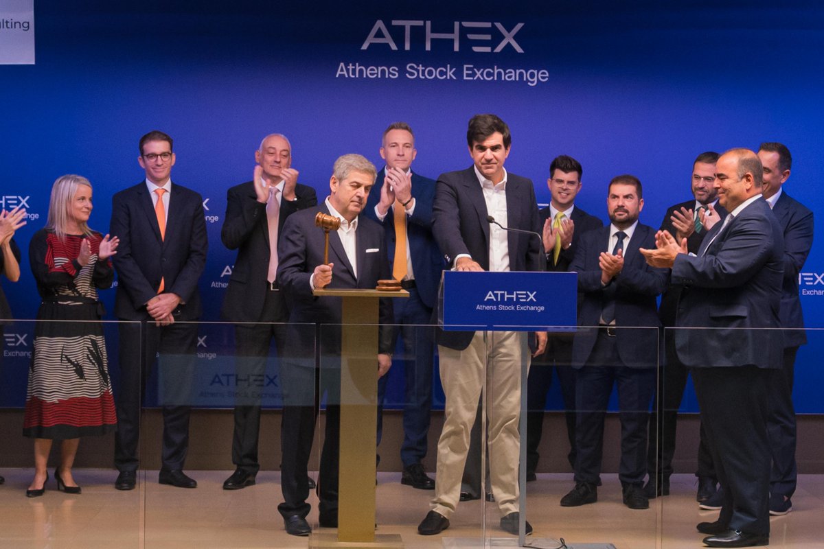 🚀Milestone Moment! We are officially listed on the Main Market of #ATHEX! A new chapter of growth &amp; long-term value begins for our employees, partners &amp; customers.

Thanks to our advisors: OptimaBankGR, AmbrosiaCapital, KPC Finance, Papapolitis &amp; Grant Thornton.

#RealConsulting