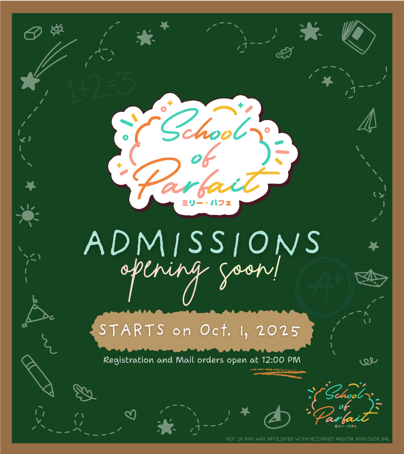 prism_skies2434's tweet photo. Have you set your alarms yet?! ⏰ Here's a glimpse of what we have in store for you once the school gates open! 🧡

Registration and mail orders start on WEDNESDAY, October 1 at 12:00 PM! Keep your bags and uniforms ready, Famillie!  🎒👩🏼‍🏫

#SchoolOfParfait🪄 https://t.co/hKD2MG3Reh
