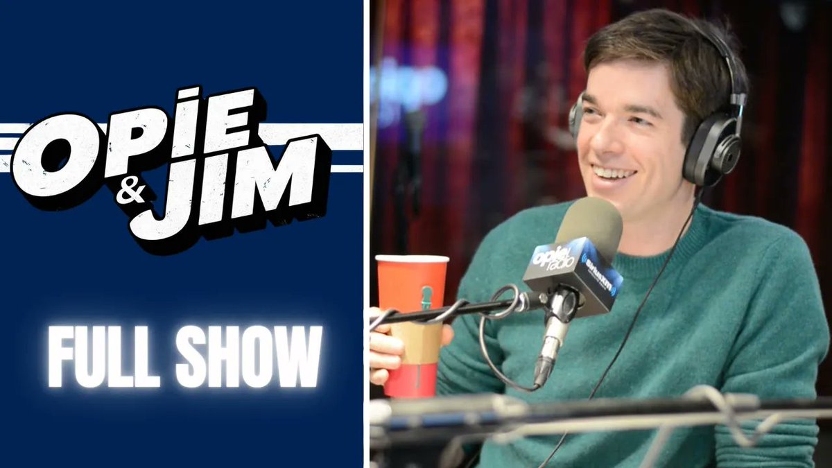 opieandanthony's tweet photo. FULL SHOW: #JohnMulaney and #ChrisDistefano in-studio on Opie with Jim Norton from November 19th, 2015.
VIDEO: https://t.co/zTOyQ5t84o
#OpieandAnthony https://t.co/Zb6RwiqhdD