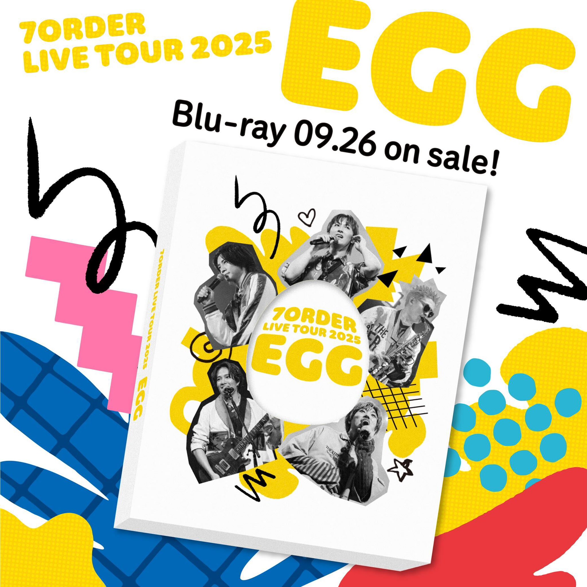 m*。様 未開封 7ORDER LIVE TOUR 2025 EGG Blu-r 7ORDER on X: