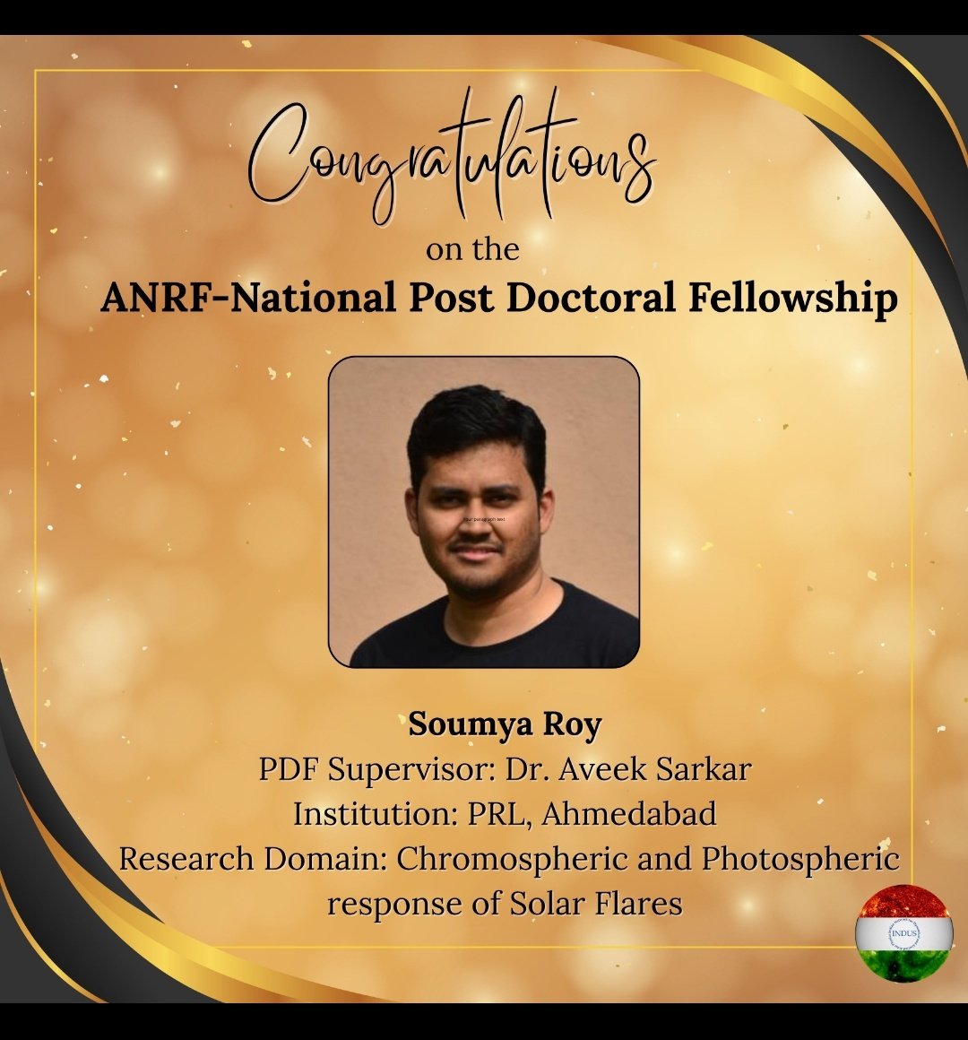 #teamINDUS extends congratulations to our members for receiving ANRF - National Post Doctoral Fellowship (NPDF) 💐💐💐

Best wishes for your continued success ☀🌞