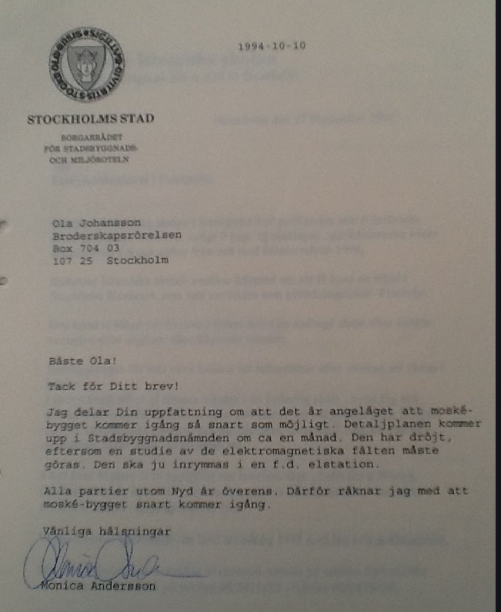 Så lurade bröderna till sig äganderätten till Stockholms moské:

Bröderna har lurat Förenade Arabemiraten på sex miljoner dollar i syfte att finansiera moskébygget, med löfte om att bygget skulle tillhöra ”alla muslimer”. Detta vittnar en av grundarna i Sverige som var då