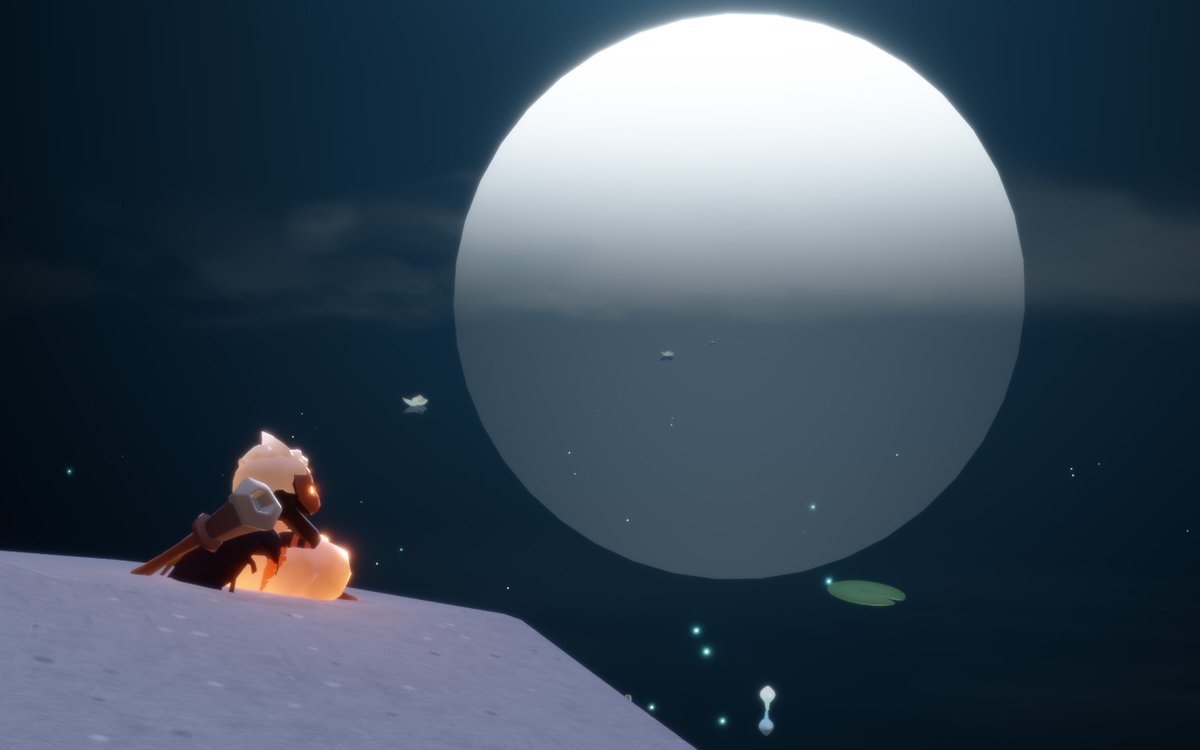 お月様。人はどうして忙しいときにやらなくていいことに手を出してしまうんだ？ICO、風の旅ビト、to the moon…おまけにFFTも待っている。自爆不可避。でもでもぉ。一旦寝よう。０時に起きよう。