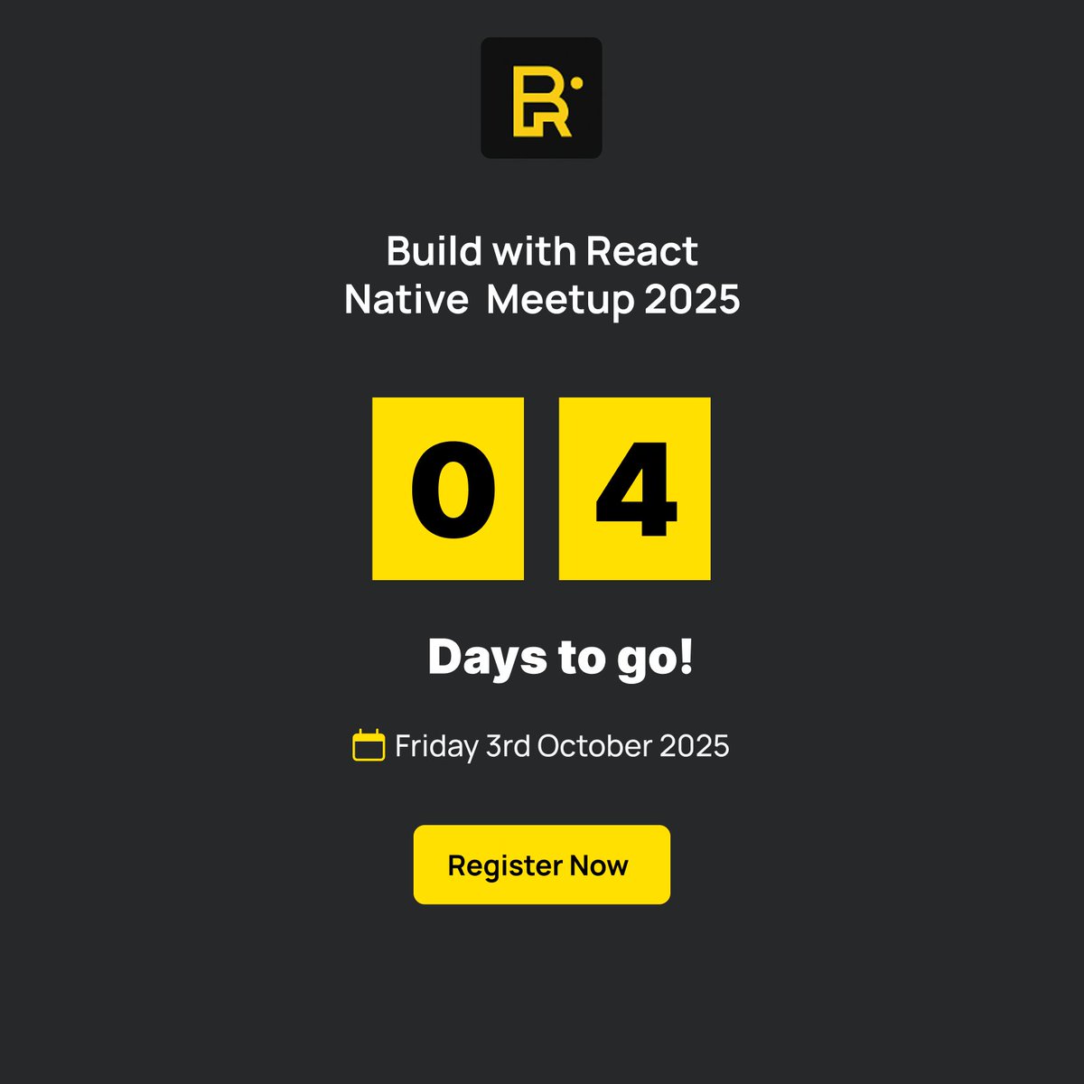 bwreactnative's tweet image. We’re almost there! 🎉

 In just [4] days, developers and tech enthusiasts will gather in Manchester for Build with React Native.

 🔥 Expect talks, panels, and connections that will take your dev journey to the next level.

 🔗 Register today: [eventbrite.com/e/build-with-r…]