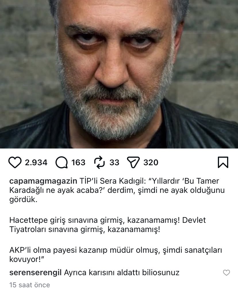 Seren serengil = biz