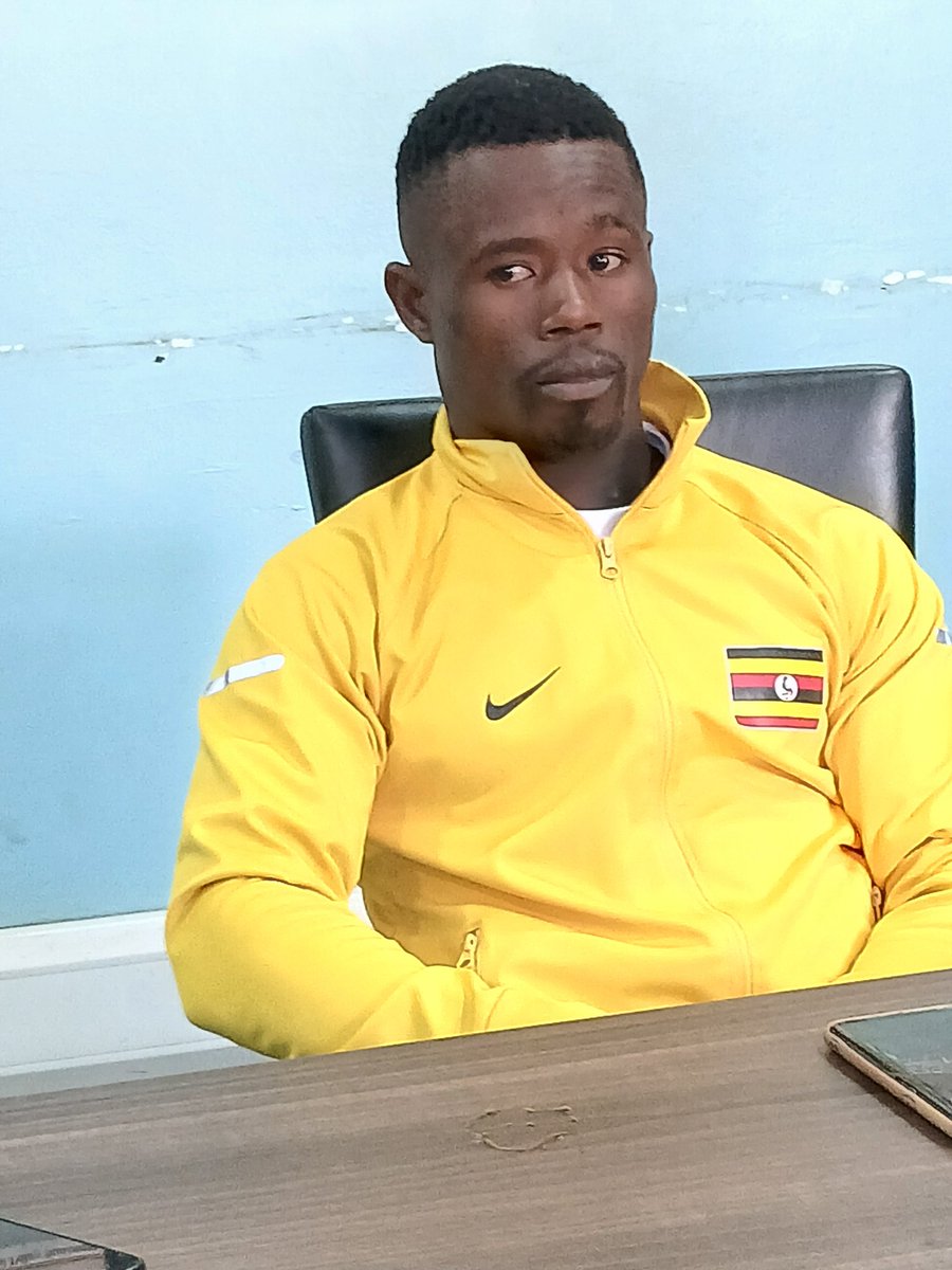 NCSUganda1's tweet photo. NCS sees off
 Norway-bound
 lifter Niyoyita

Davis Niyoyita will be Uganda's sole flag bearer at this year's World Weightlifting Championship in Norway.
The much decorated Niyoyita, a multiple medallist for Uganda at the All Africa Games in Ghana last year, was along with his coach Kassim Nsubuga seen off by the National Council of Sports (NCS) at Lugogo this morning. 
Assistant General Secretary (Admin) Joseph Oluga and Sports Officer Sarah Chelangat officially handed over the national flag to the duo who fly out to Forde, Norway, this evening. Niyoyita will compete in the 60kg category at the Championship slated to run 2nd to 11th October.