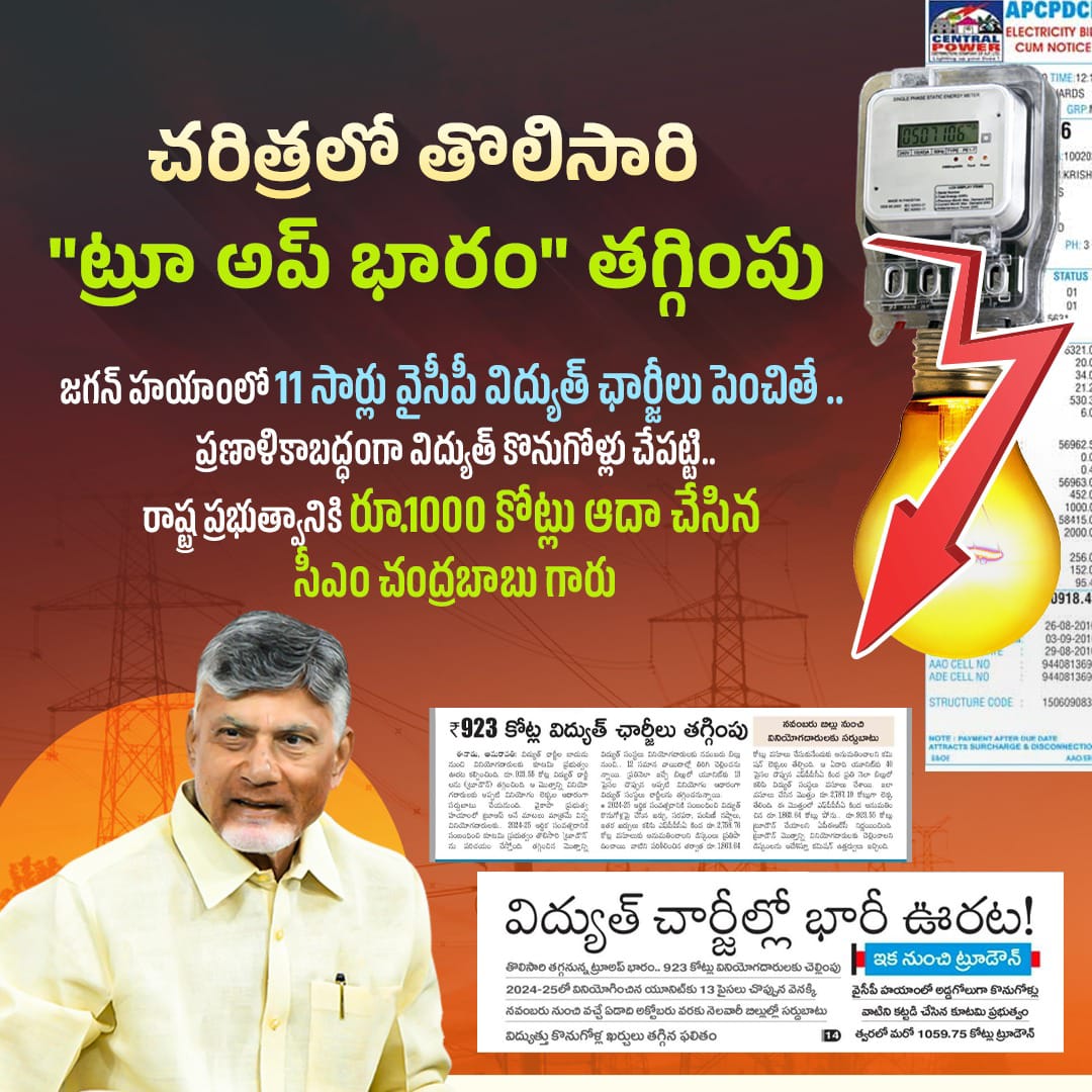 hitanshi87's tweet image. పౌరులకు న్యాయమైన వాటా లభించేలా చేస్తూ, ఇంధన సంస్కరణల్లో ఆంధ్రప్రదేశ్ ముందంజలో ఉంది. 🔋⚡ #PowerPayBackInAP